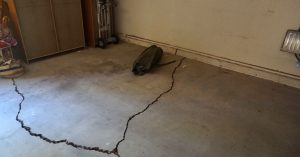 Foundation damage to concrete